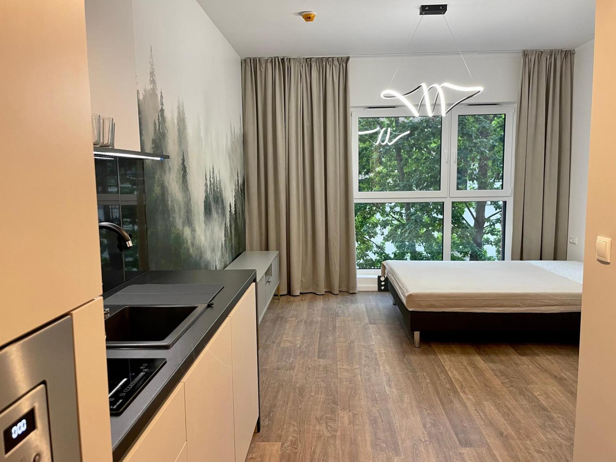 208 W Centrum Z Klimatyzacja Apartmán Poznaň
